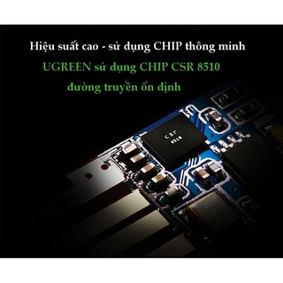 Thiết bị USB thu Bluetooth 4.0 UGREEN US192 30524 (Đen) (cao cấp)