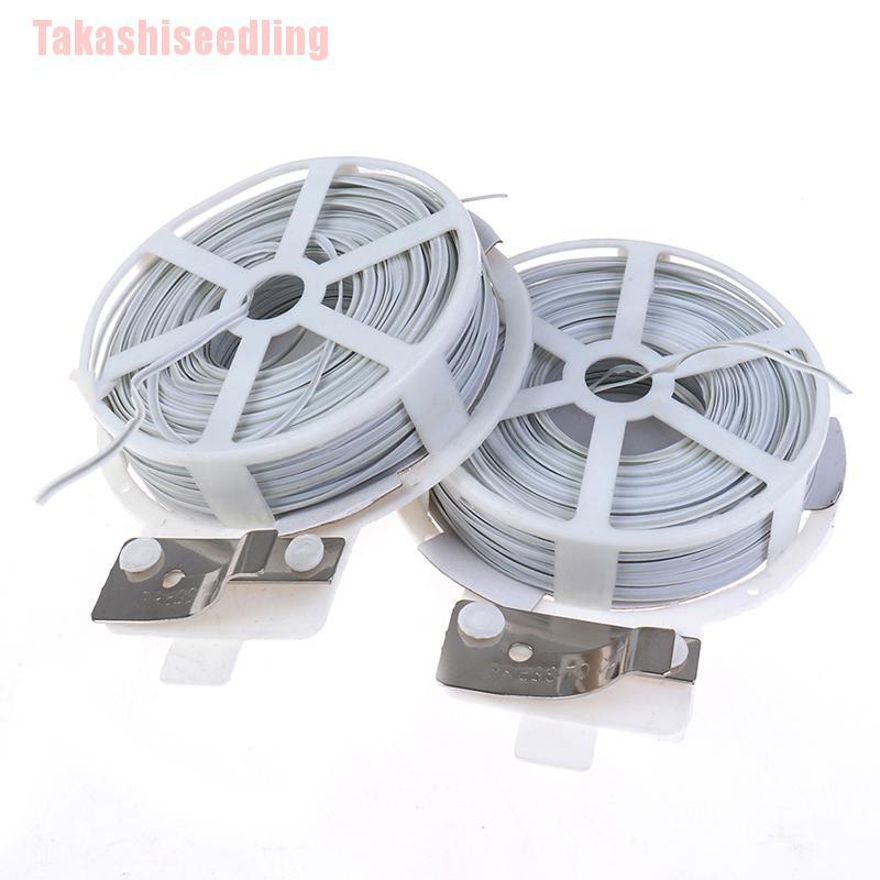 1 Dây Xoắn Màu Trắng Đa Năng (50M) Dùng Để Trồng Cây Trong Nhà