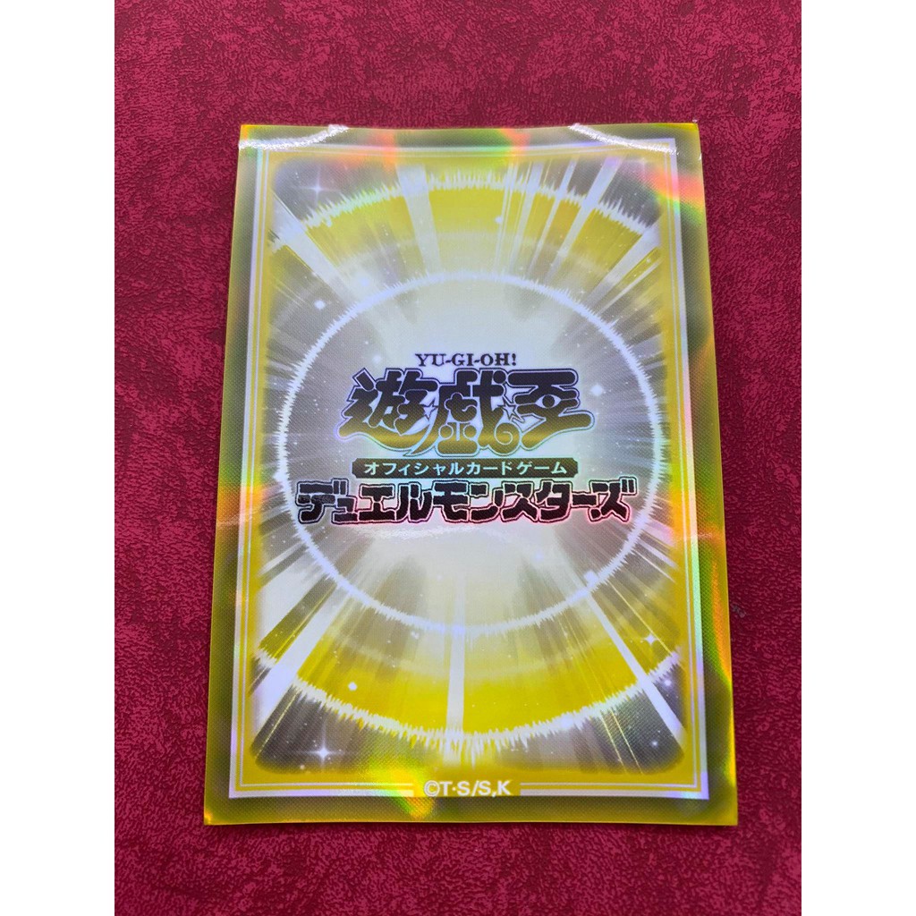 [Mã TOYDEC hoàn 20K xu đơn 50K] [ Dưa Hấu Yugioh ] Bọc bài lẻ chính hãng Yugioh Size - Yugioh - Sleeve 6,3cmx9cm