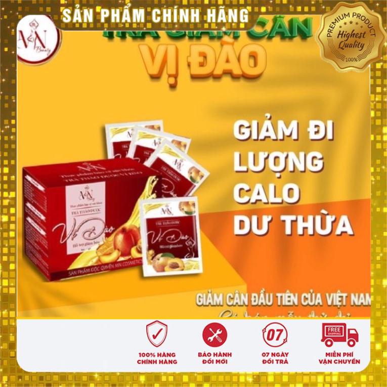 ( 1 Gói Lẻ )Trà giảm cân vị đào thơm dễ uống - giảm cân an toàn Chính hãng 100% HÀNG CHÍNH HÃNG