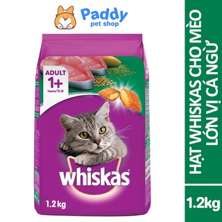 Hạt Whiskas Cho Mèo Trưởng Thành Vị Cá Ngừ