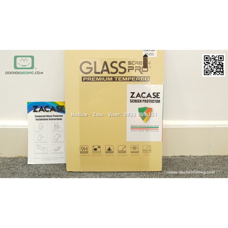 Miếng dán cường lực full màn hình Samsung Galaxy Tab A 10.5 T595 (2018) Zacase Tablet Premium