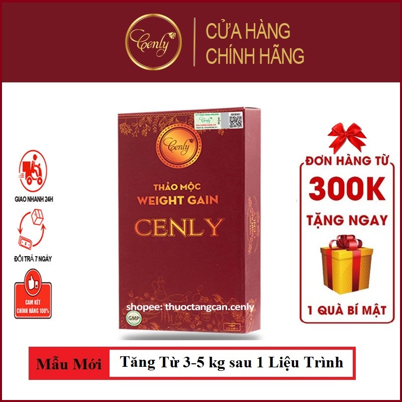 Chính Hãng Tăng Cân Cenly trà Thảo Mộc tăng Cân nhanh cấp tốc Cho Người