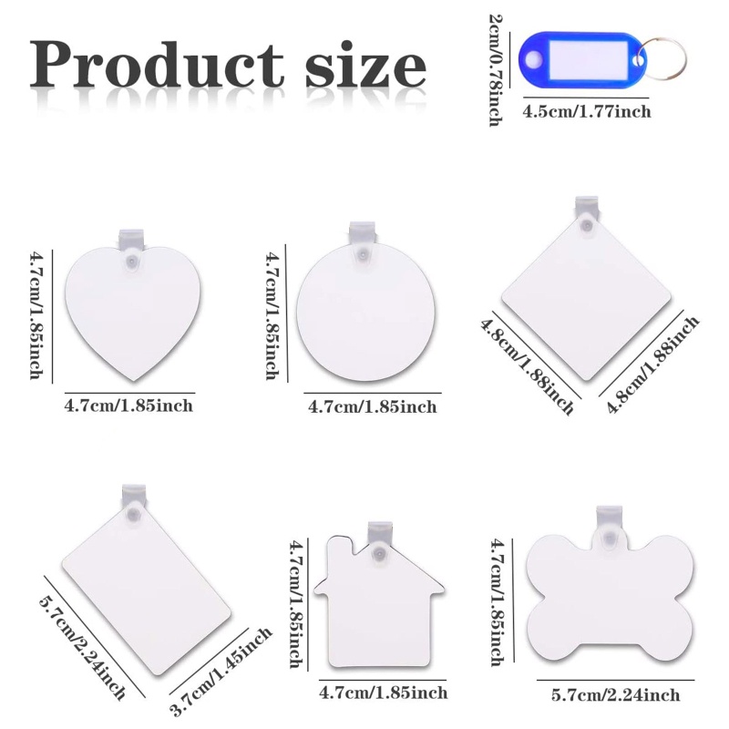 Set Móc Khóa Trống Dùng Làm Đồ Thủ Công DIY