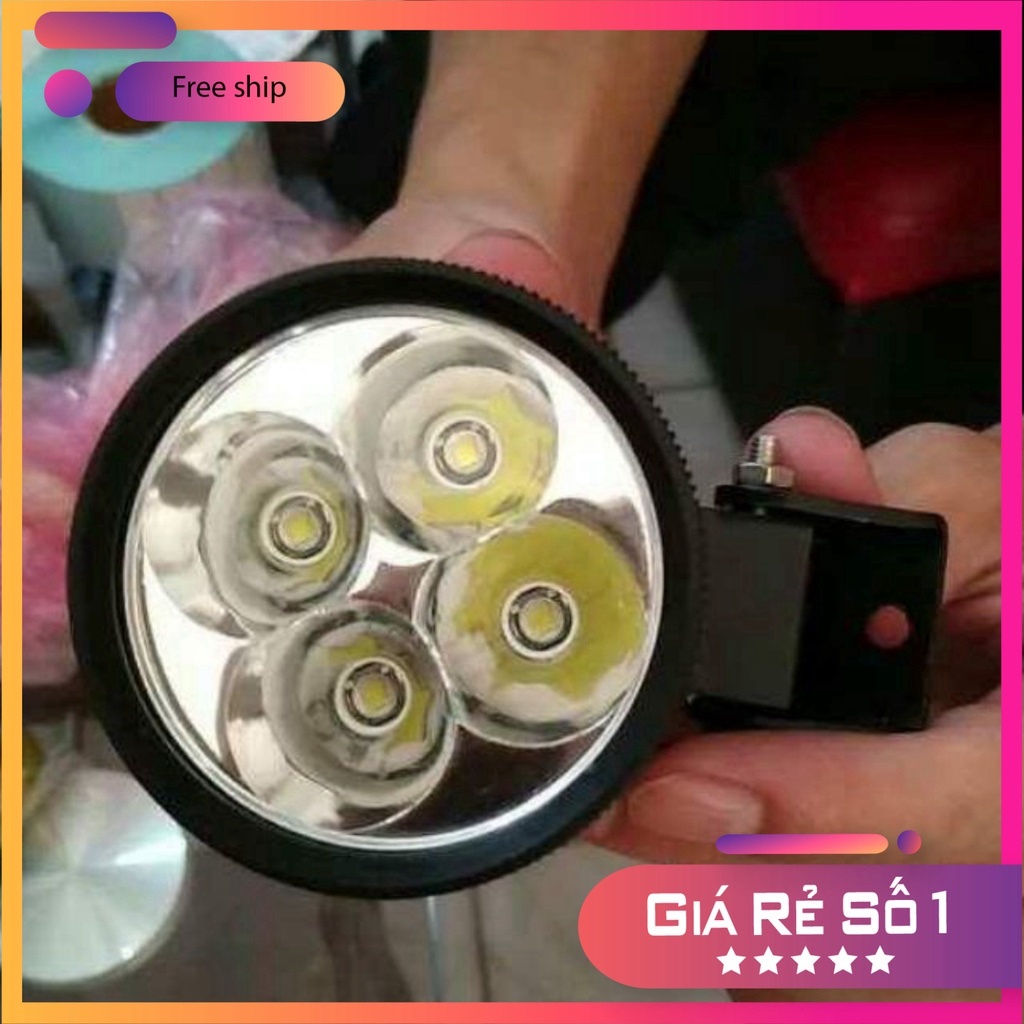 ĐÈN LED TRỢ SÁNG L4 GẮN CÁC DÒNG XE MÁY