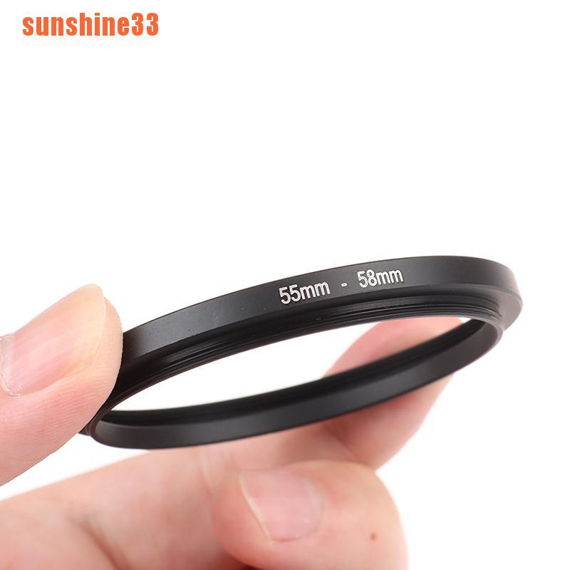 49 52 55 58 72 77 82 mm Lens Step Up Down Ring Filter All Camera Adapter