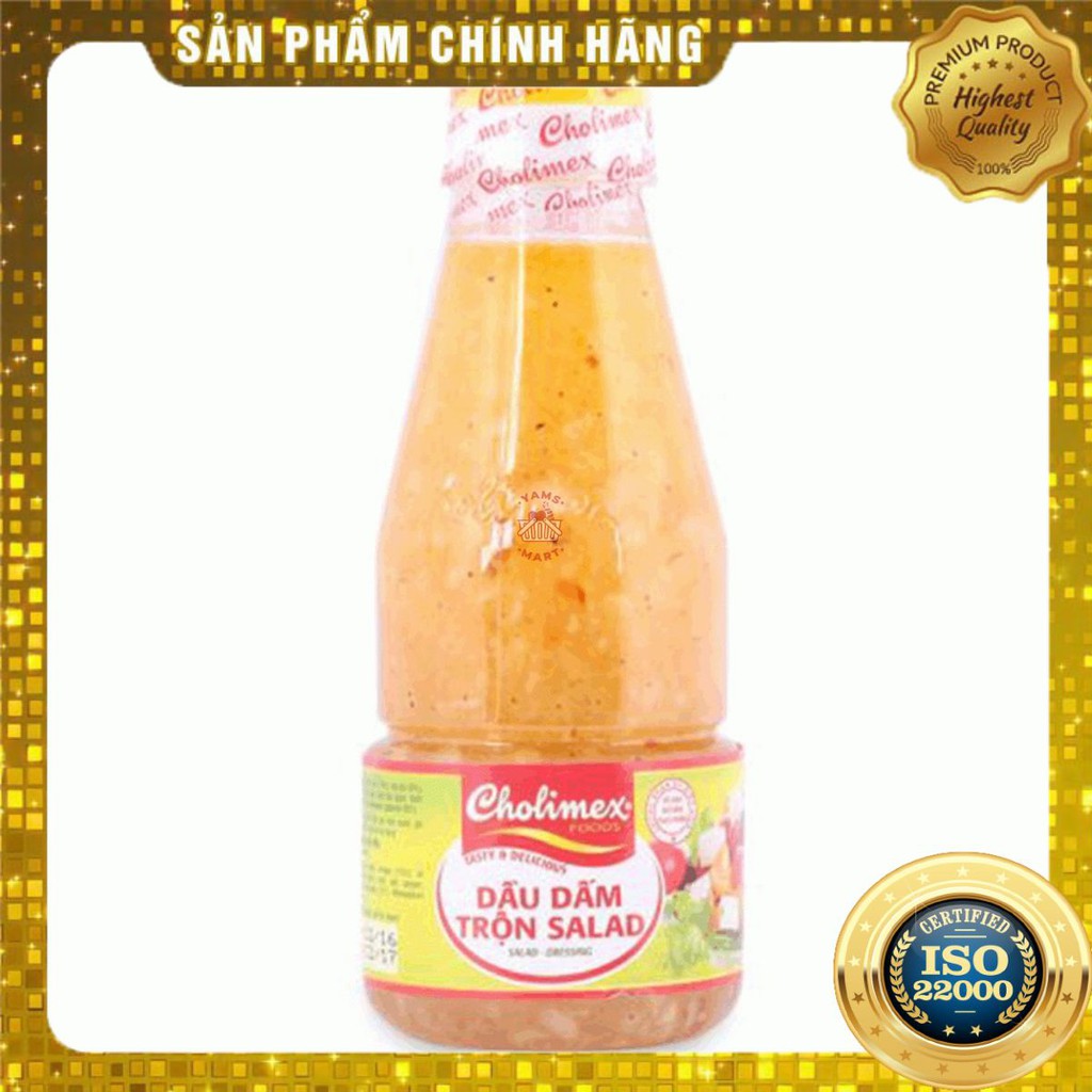 [ Yams Mart ] Combo 2  Dầu Dấm Trộn Salad Cholimex Chai 270g