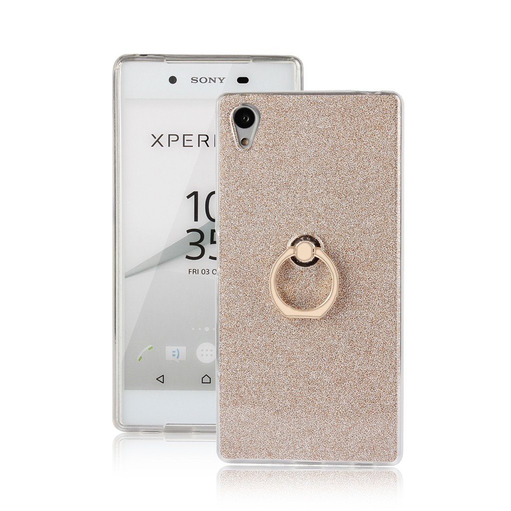 Ốp lưng có vòng nhẫn đỡ điện thoại cho Sony Xperia Z5