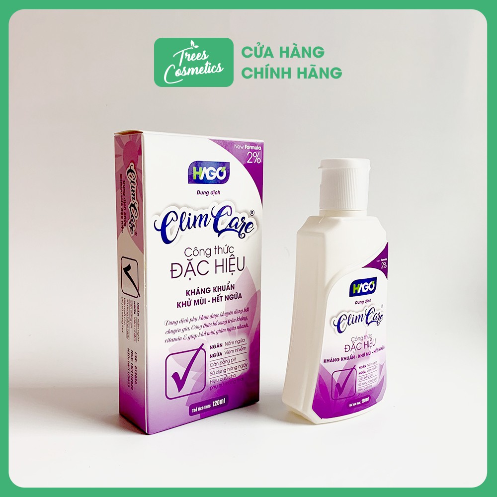 Dung dịch vệ sinh ClimCare HAGO Màu Tím làm sạch vùng kín - chính hãng