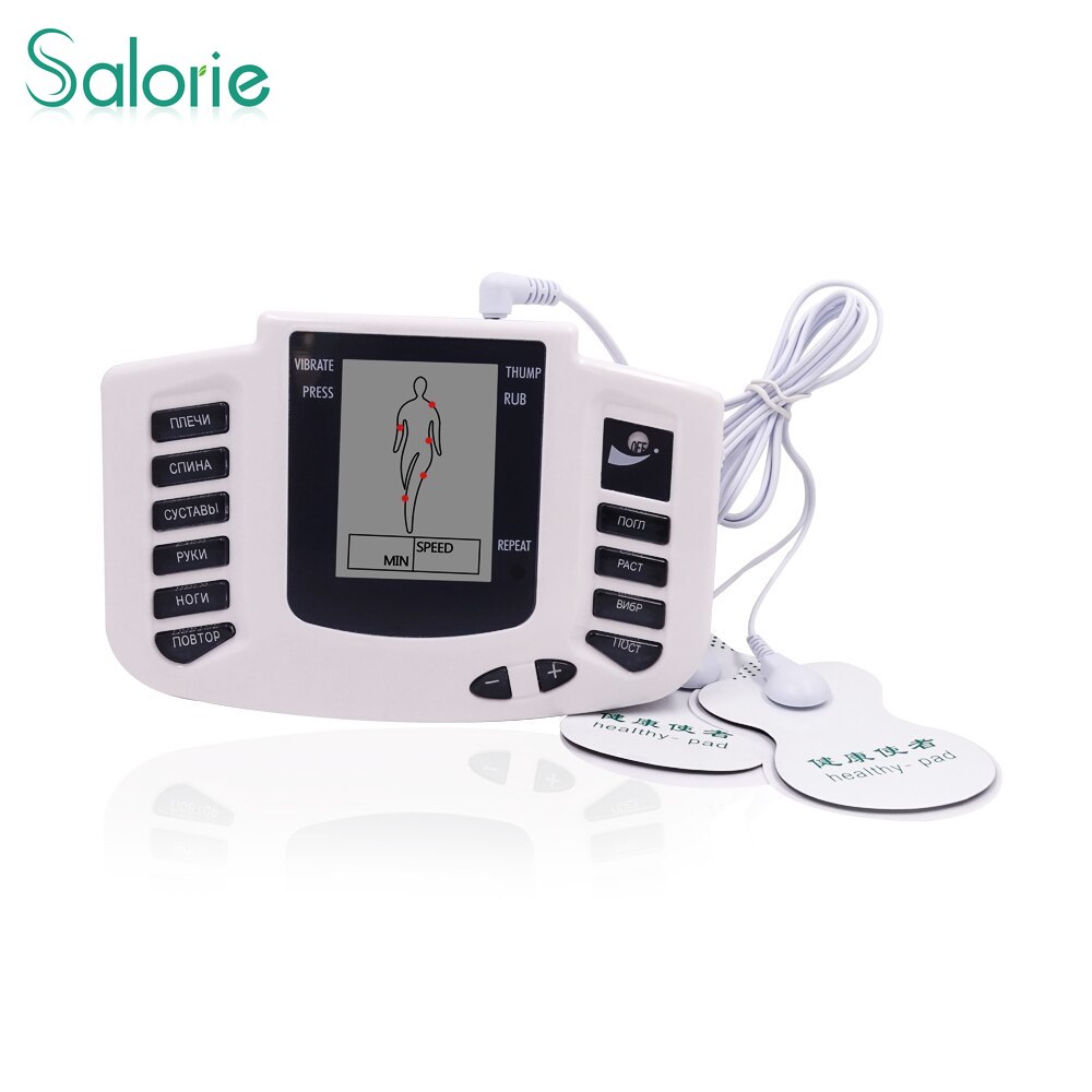 Salorie EMS Tens Máy Mát Xa Cơ Bắp Thư Giãn Cơ Bắp Bằng Điện Nga Liệu Pháp Vật Lý Toàn Thân