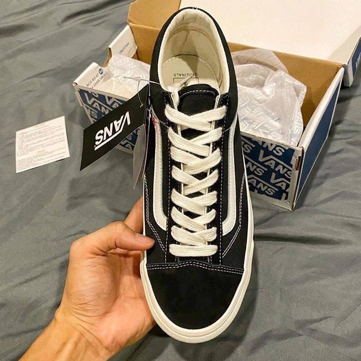 Giày Sneaker Nam Nữ Vans Vault Đen ( full box+tặng hộp)