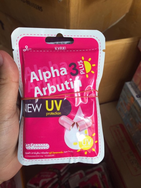 Combo vỉ 10 viên alpha arbutin