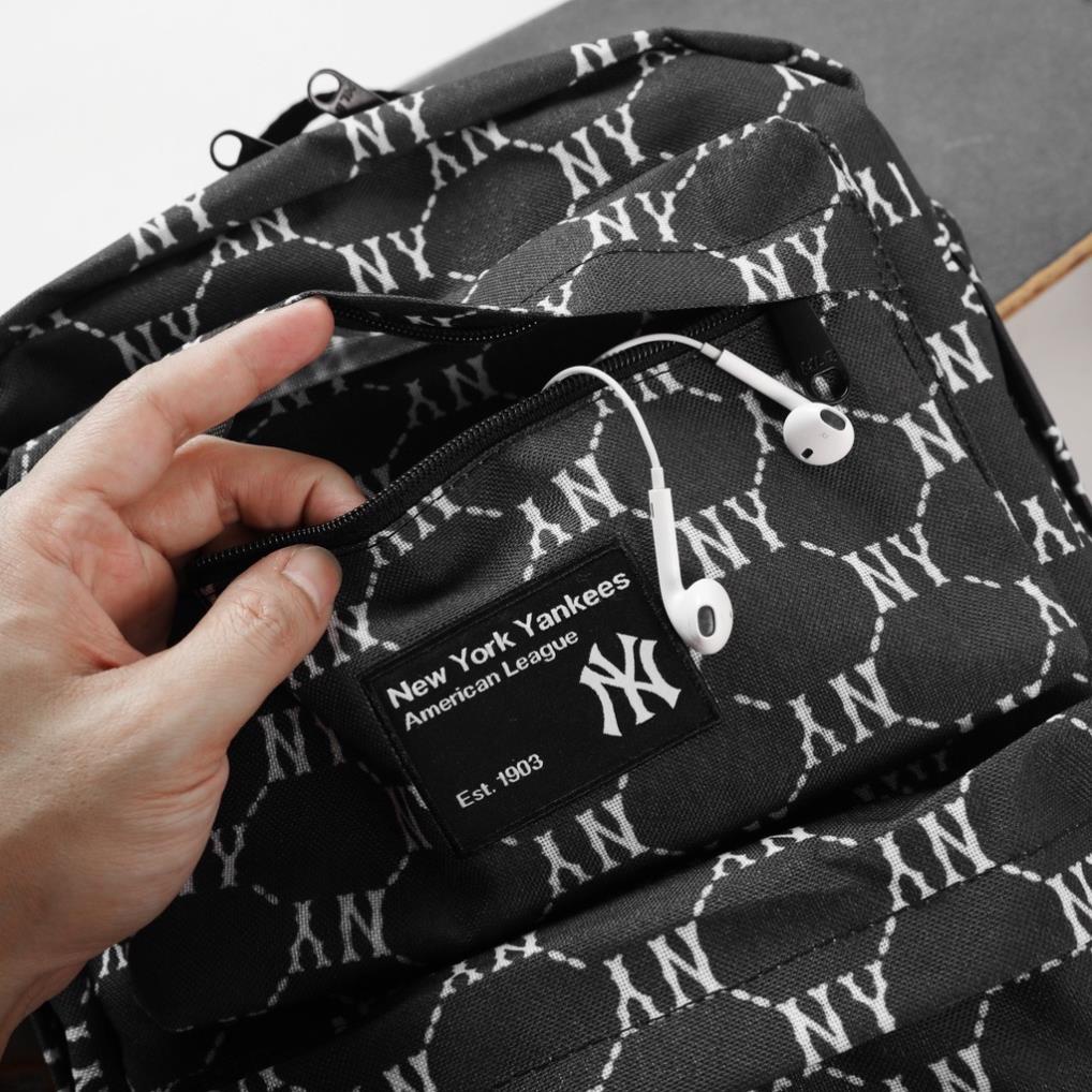 Balo N Y Monogram Mesh Pocke MINI cao cấp, vải canvas chống thấm nhẹ , chuẩn đẹp ,xịn sò