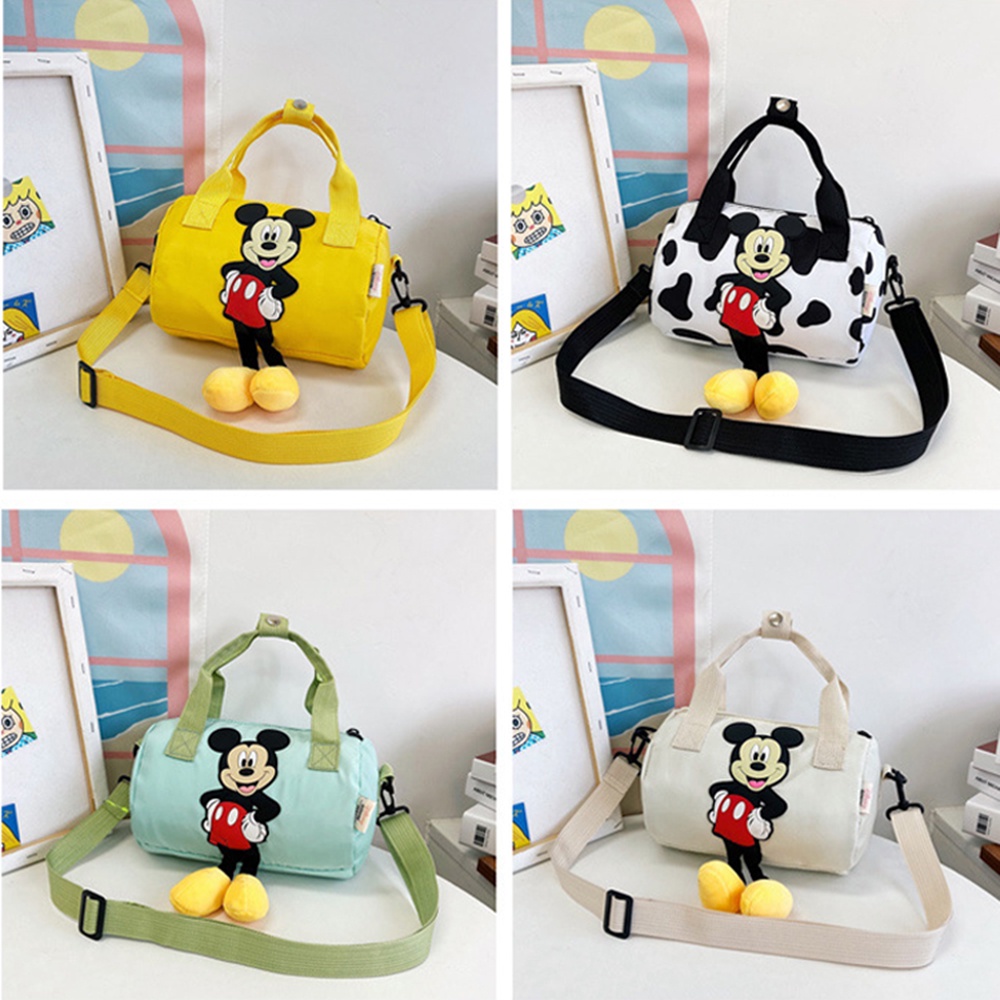 DISNEY Ba Lô Đeo Vai Họa Tiết Hoạt Hình Hello Kitty/ Pikachu/ Hello Kitty Dễ Thương Cho Bé