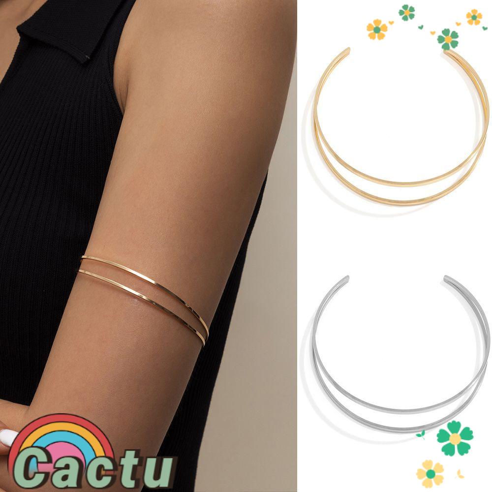 Vòng Đeo Cánh Tay Phong Cách Punk Cá Tính|Vòng Đeo Bắp Tay Thiết Kế Tối Giản Cho Nữ