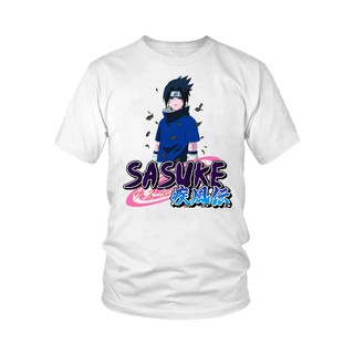 Áo thun in hình Naruto Sasuke Uchiha Mẫu 11 (7 Màu)
