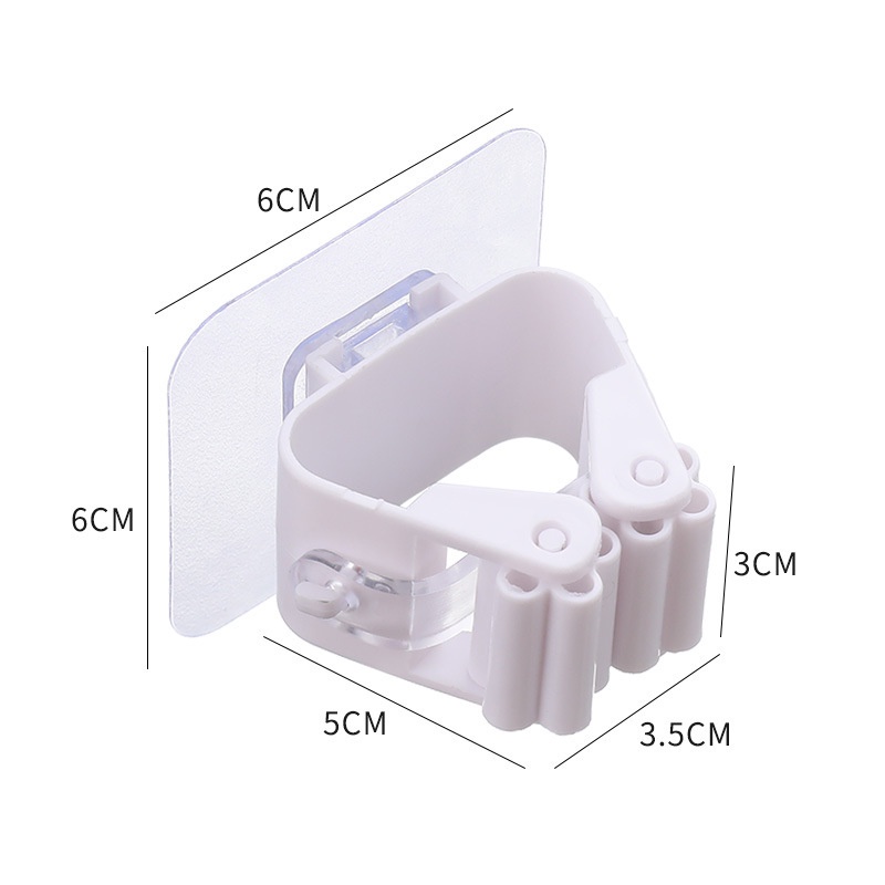 Bộ 3 Móc Treo Cây Lau Nhà Gắn Tường