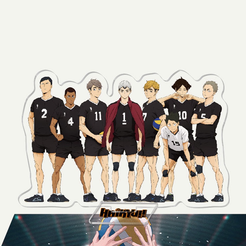 Mô hình nhân vật Kenma hinata shoyo tobio koushi hoạt hình Haikyuu trang trí đẹp mắt