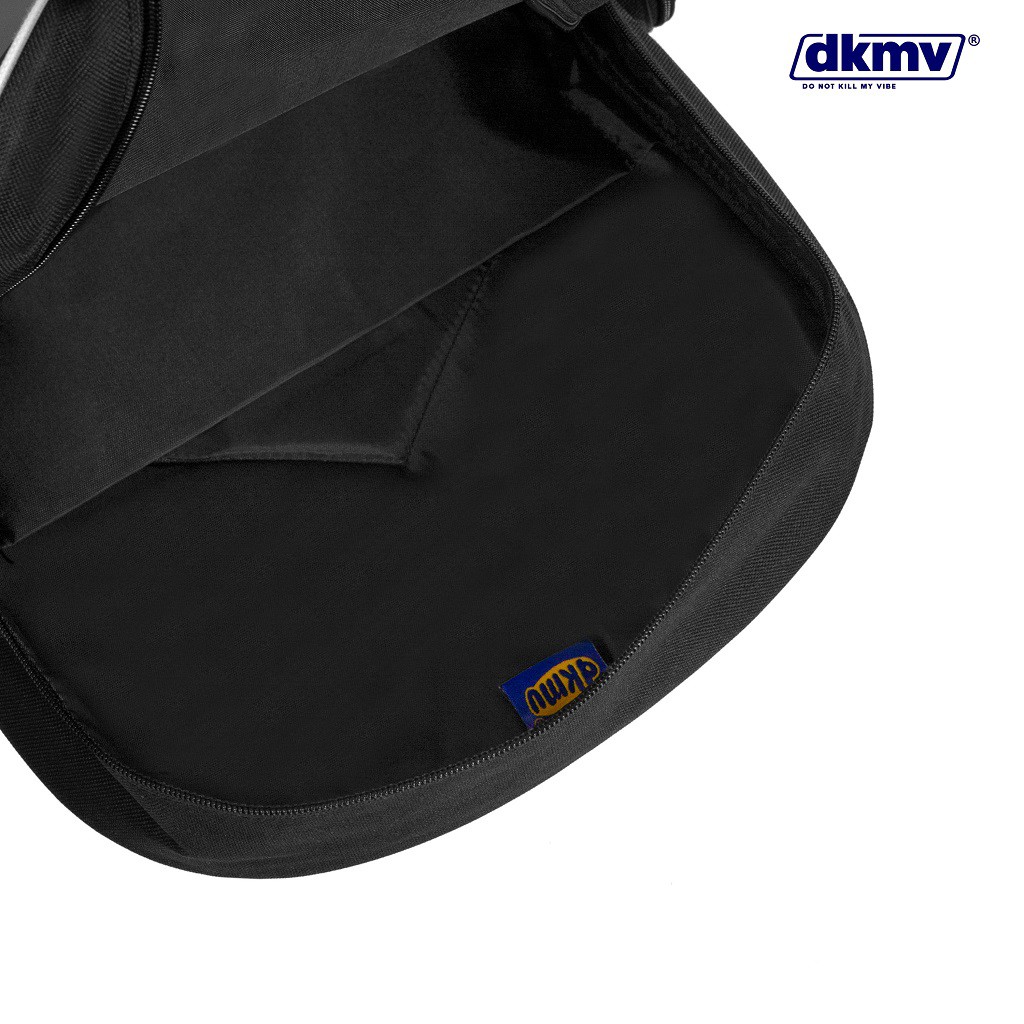 Balo nữ đi học màu đen thời trang canvas - DKMV Highlight Backpack