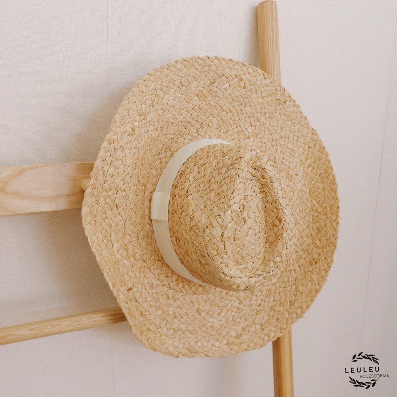 Mũ cói panama raffia leuleu.accessorize