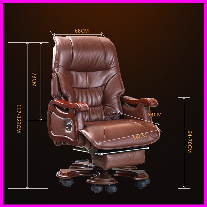 Ghế Chủ Tịch, Ghế Giám Đốc, Có Massage Đa Điểm, Ghế Lãnh Đạo 5 Phương Pháp Mát Xa Thông Minh