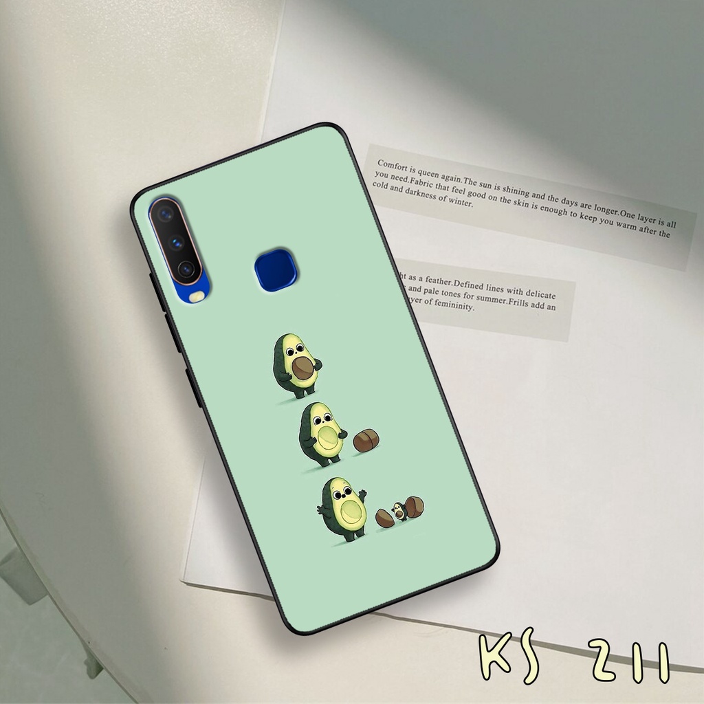 Ốp lưng Vivo Y12 - Y15 - Y17 - U10 - Ốp in hình trái bơ siêu dễ thương