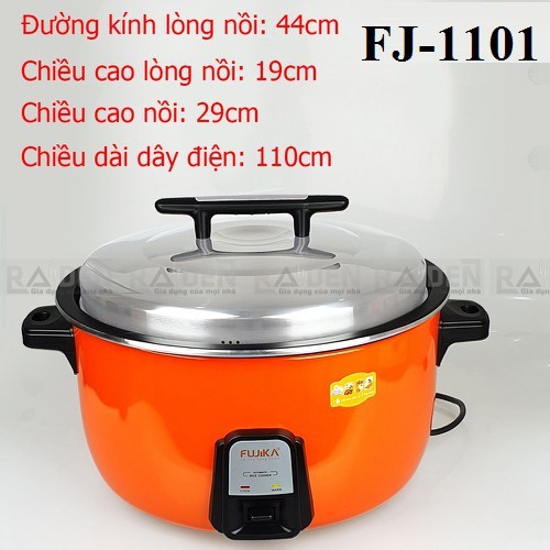 Nồi cơm điện công nghiệp Fujika/GCGKDD dung tích 10L dành cho quán ăn, nhà xưởng, màu mẫu ngẫu nhiên- bảo hành 12 tháng | BigBuy360 - bigbuy360.vn