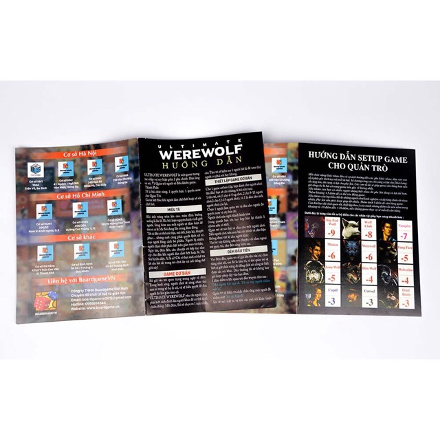 Trò Chơi Board Game Bài Ma Sói Ultimate Deluxe Bản Việt Hoá