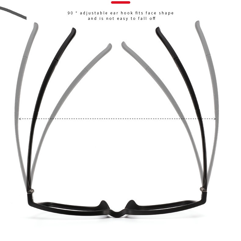 Kính Mát HEVIA TR90 Gọng Siêu Nhẹ Co Giãn Thoải Mái PT068