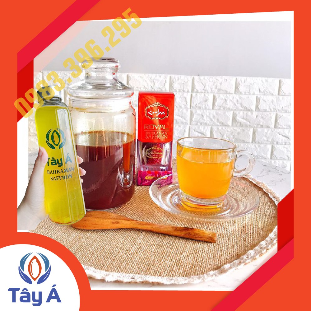 SAFFRON BAHRAMAN TÂY Á 2 GRAM Bahraman Super Negin |Nhụy hoa nghệ tây IRAN nhập khẩu