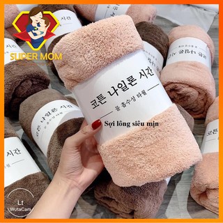Khăn tắm lông cừu hàn quốc - khăn tắm hàn quốc 70*140cm chất lông cừu chuẩn quảng châu