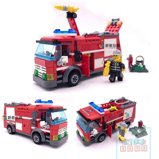 Lego xe cứu hỏa đồ chơi cho bé