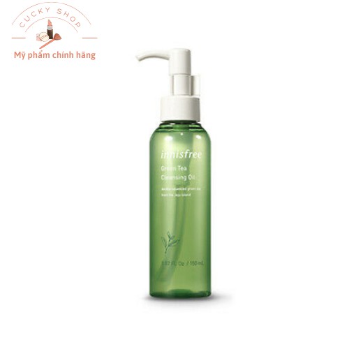 ⚡️Bán Chạy Nhất⚡️ Dầu Tẩy Trang Trà Xanh Innisfree Green Tea Balancing Cleansing Oil  khả năng chống lão hóa, da sáng