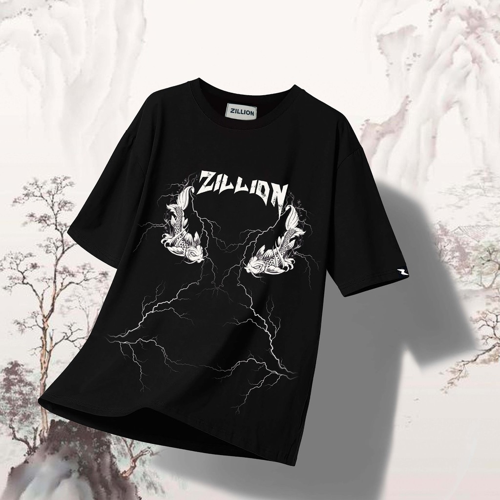 Áo thun tay lỡ Cá  Chép Zillion, T-shirt Zillion, Áo phông nam nữ Unisex - Zillion T Shirt | BigBuy360 - bigbuy360.vn