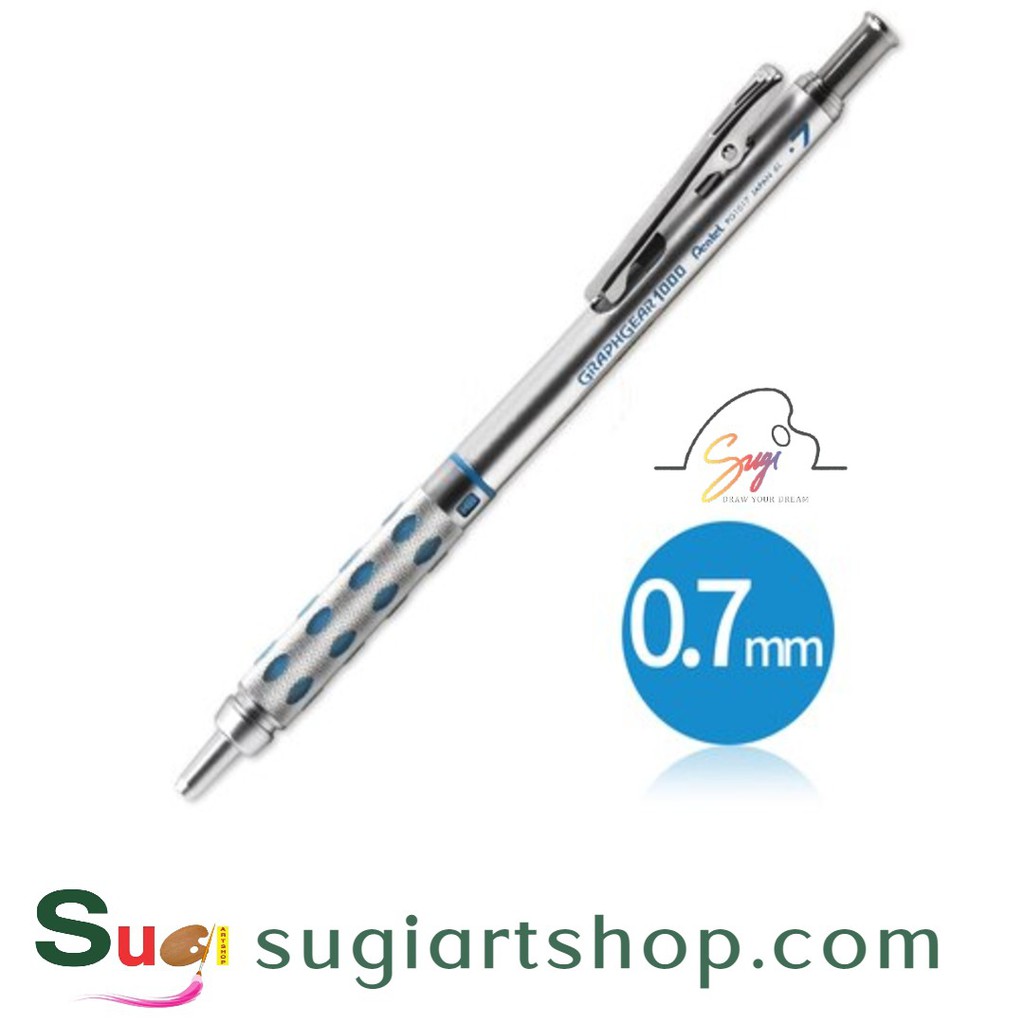 Chì bấm soạn thảo cơ khí Pentel Graph Gear 1000 Mechanical Drafting Pencil Đúc ...