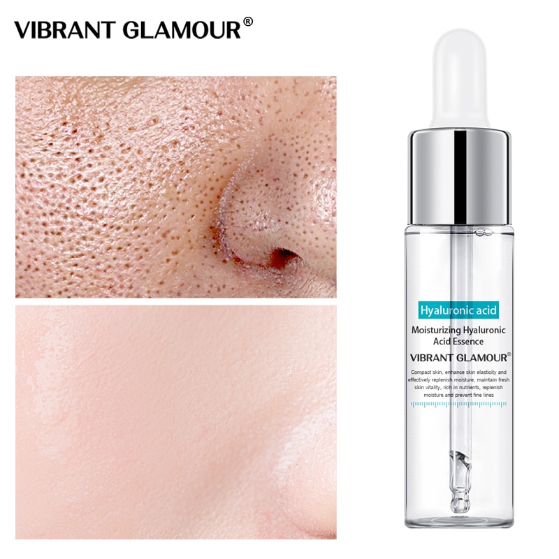 [Hàng mới về] Serum Vibrant Glamor axit hyaluronic 15ml dưỡng ẩm chống lão hóa se khít lỗ chân lông