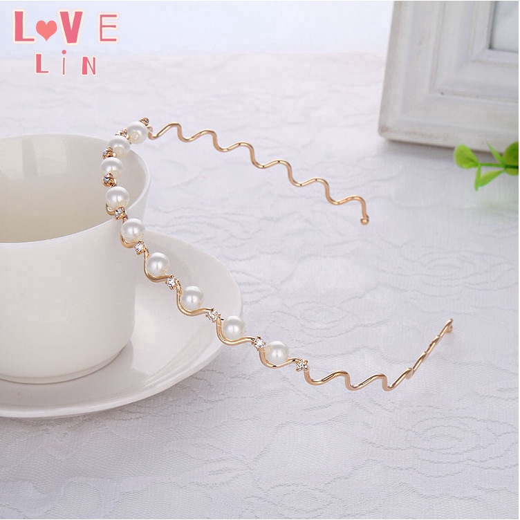 Băng Đô Đính Đá Phong Cách Hàn Quốc Dành Cho Nữ