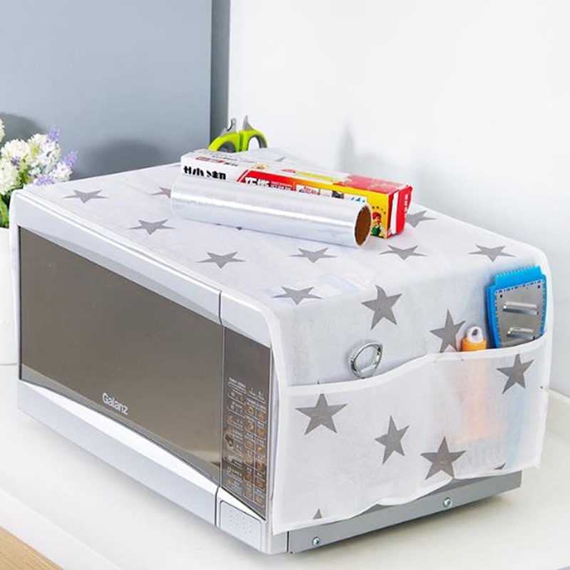Vỏ Bọc Lò Vi Sóng Chống Bụi Hai Túi Cho Nhà Bếp