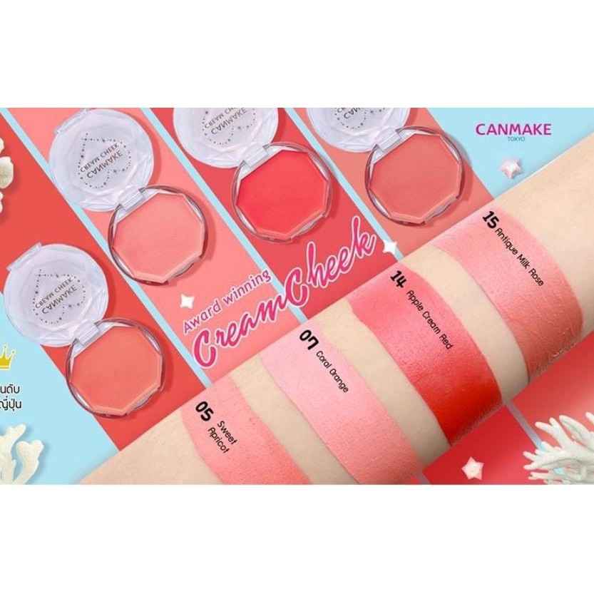 Má Hồng Dạng Kem CanMake Cream Cheek