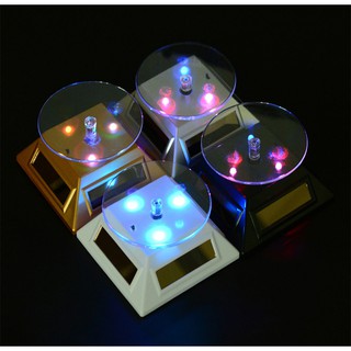 Đế xoay trưng bày sản phẩm xoay 360 độ có đèn Led