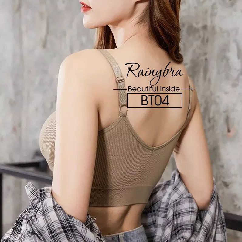 Áo bra gân tăm tập gym, yoga, năng động thể thao_Br01
