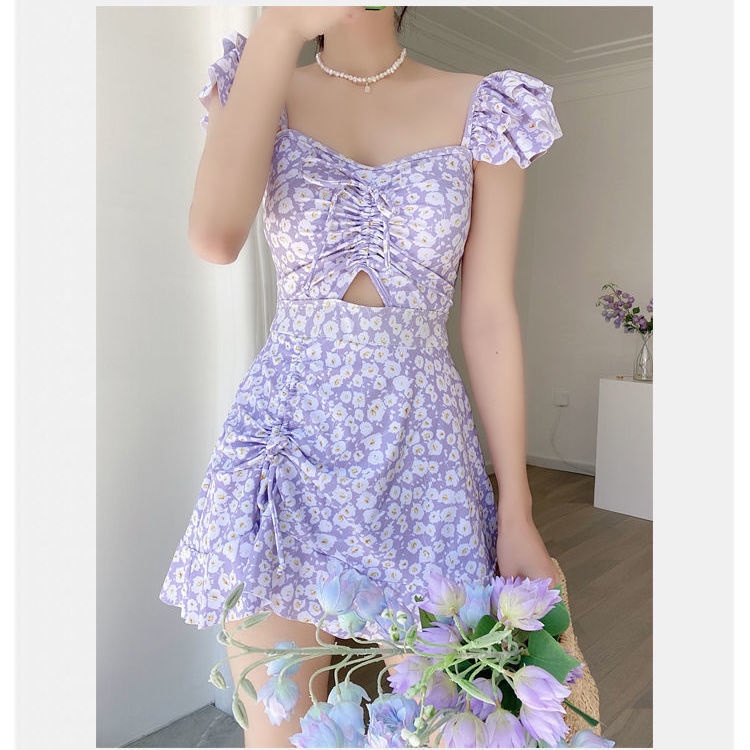 Bộ Đồ Bơi Một Mảnh Che Bụng Phong Cách Thời Trang Mùa HèDành Cho Nữ