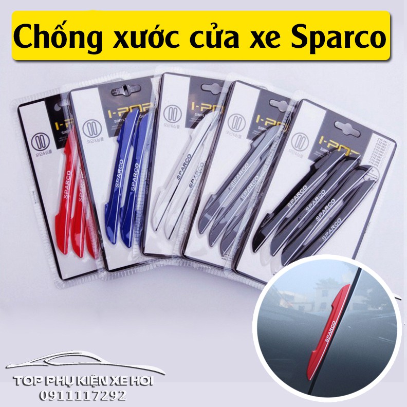 Miếng dán SPARCO chống xước cửa xe ô tô