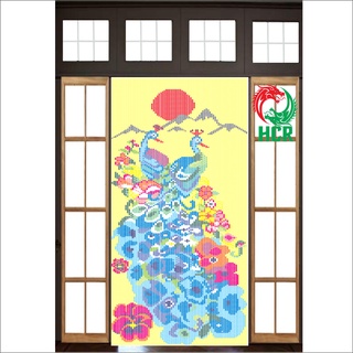 Màn hạt nhựa Công ty Hai Con Rồng (Door Curtain)  Code 855 Công Hoa