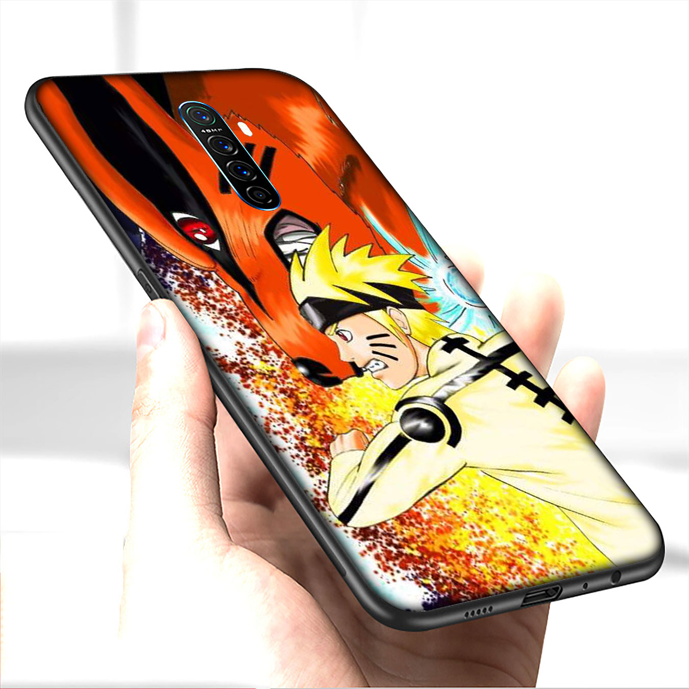 Ốp Điện Thoại Silicon Mềm Hình Naruto Vs Sasuke Cho Iphone 12 Mini 11 Pro Max Se 2020 12 Mini