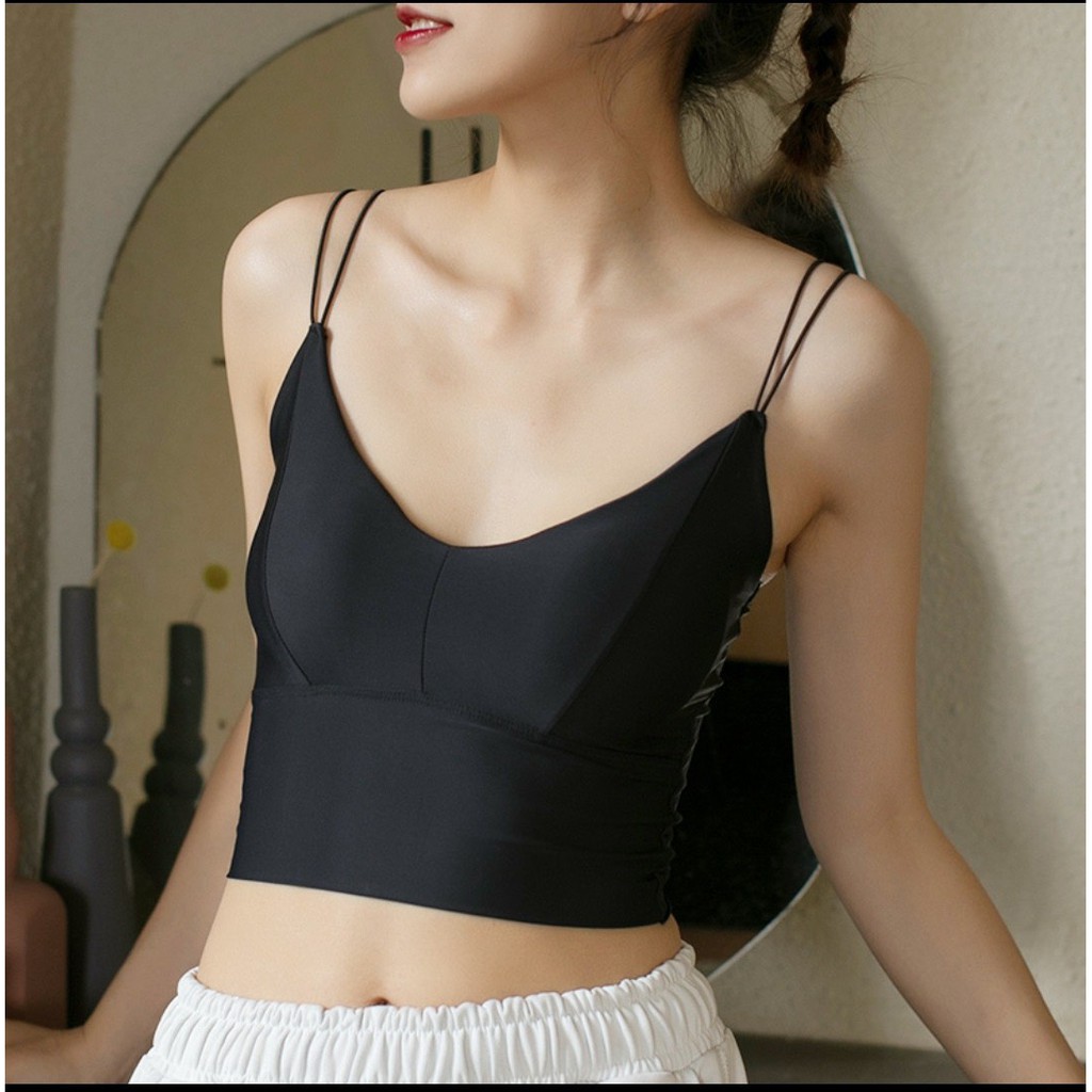 Áo Bra Nữ Đúc Su Dây Mảnh Croptop Siêu Hot Mã 115