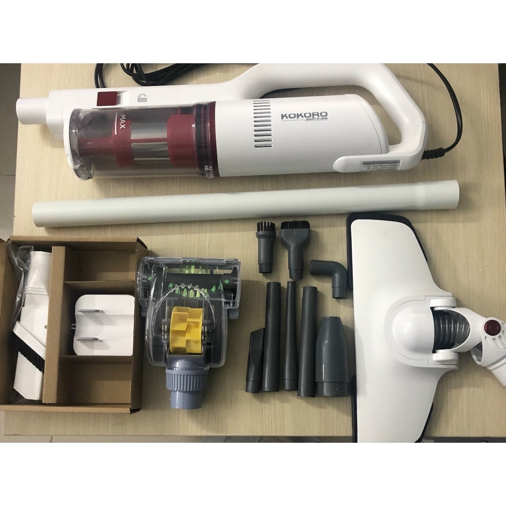 Máy hút bụi cầm tay gia đình Kokoro KT800, dây 5m-700W, hút sạch bụi bẩn giường nệm, sofa, ô tô