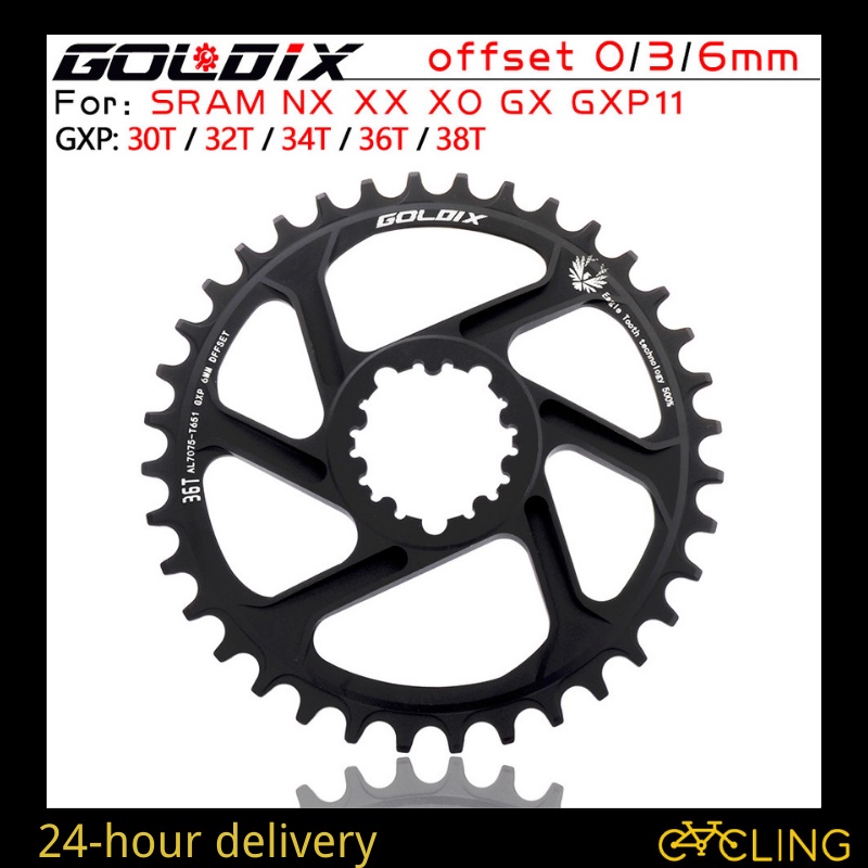 Đĩa Xích Xe Đạp Leo Núi 30T / 32T / 34T / 36T / 38T Sram 11 / 12S NX XX XO GXP11
