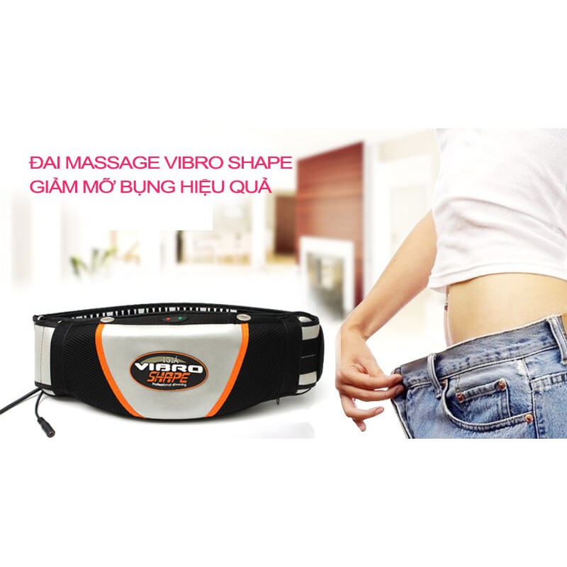 Đai Massage Giảm Béo Vibro Shape Chính Hãng