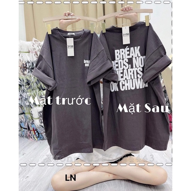 Áo phông Break in 2 mặt TH6